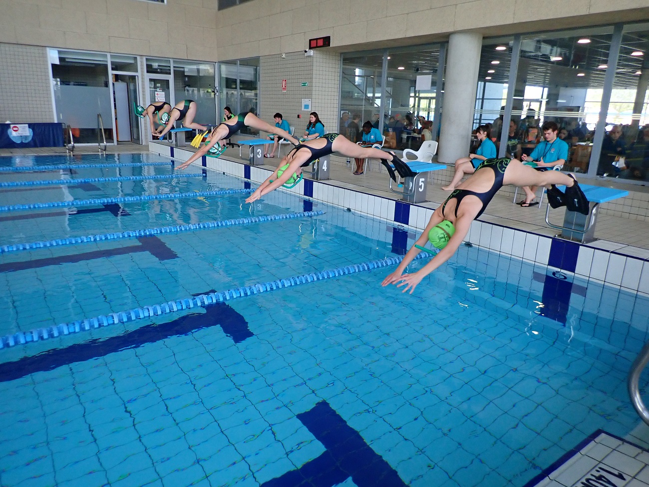 Resultados y puntuación 4ª jornada JDN de Natación con Aletas